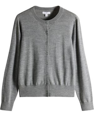 The Set Strickjacke - Grau