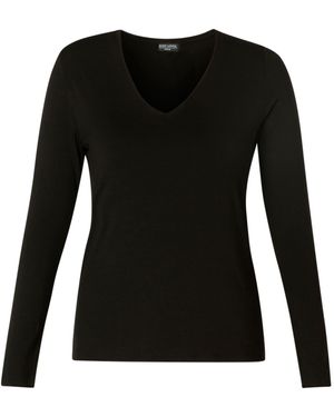 Base Level Curvy Shirt Alize - Schwarz