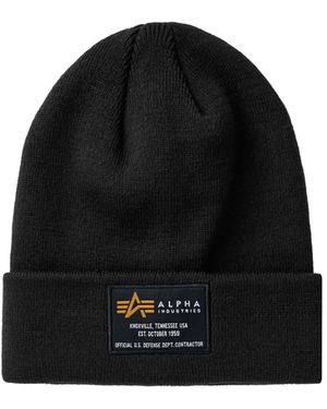 Alpha Industries Mütze - Schwarz