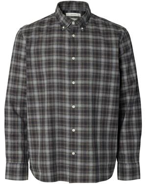 SELECTED Hemd Slmcole - Grau