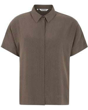 SOFT REBELS Bluse Freedom - Grau