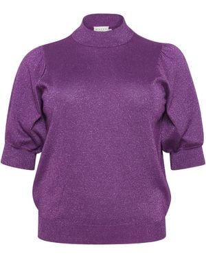 Kaffe Pullover Kc Regitta - Lila