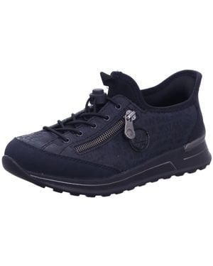 Rieker Sneaker Low Sneaker Low Damen N1455 14 Kunststoff (Synthetik) - Blau