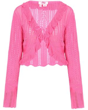 myMo Strickjacke Young Fashion - Pink