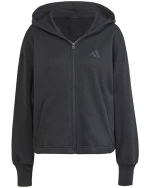 adidas Sportsweatjacke 'All Szn' - Schwarz