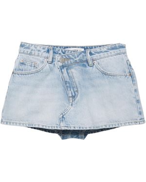 Pull&Bear Hosenrock - Blau