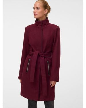 Vero Moda Mantel Vmclassbessy - Rot