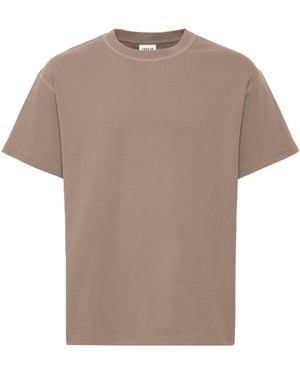 Solid Kurzarmshirt Sddanton - Braun
