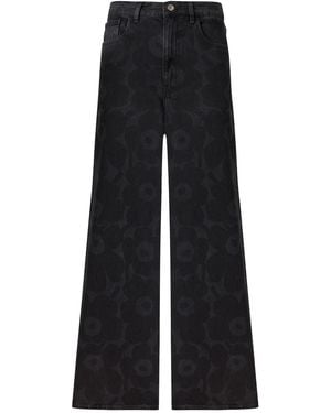 Marimekko Jeans Unikko - Schwarz