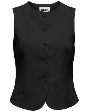 ONLY Weste Onlgoa - Schwarz