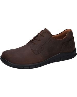 Waldläufer Sportlicher Schnürschuh Hector - Braun