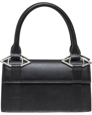 Pequs Handtasche Leos - Schwarz