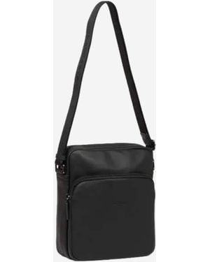 Lancaster Umhängetasche Lancaster Sacoche Cuir Soft Vintage - Schwarz