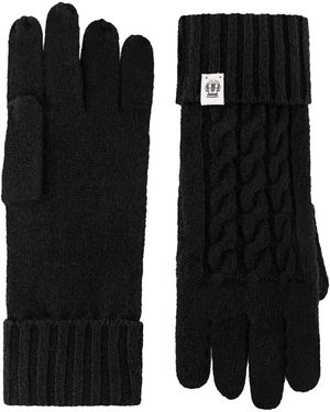 Roeckl Sports Strickhandschuhe Cabled Charm - Schwarz