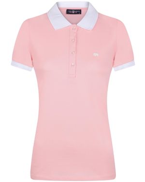 Jimmy Sanders Polo Shirt Kurz Arm - Pink