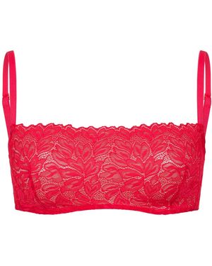 erlich textil Bralette Dreamy Lace - Rot