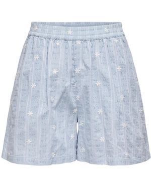 Jdy Shorts Fia - Blau