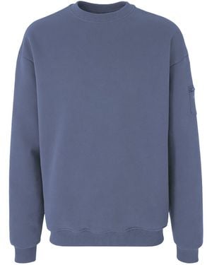 ORGANICATION Sweatshirt - Blau
