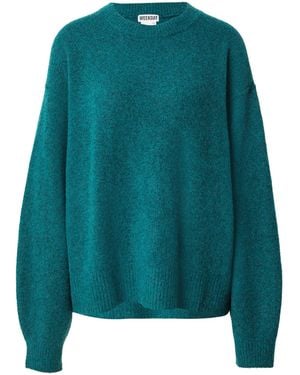 Weekday Pullover Funda - Grün
