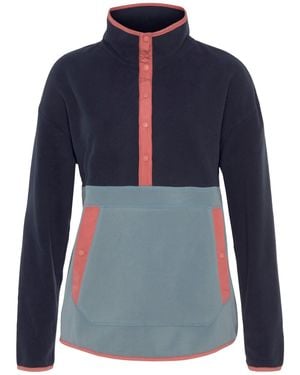 Polarino Sportpullover - Blau