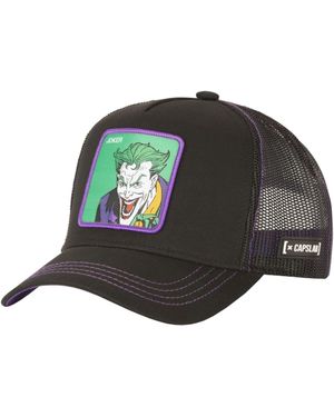 Capslab Cap Dc Comics Joker - Schwarz