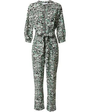 Warehouse Jumpsuit Ditsy - Grün