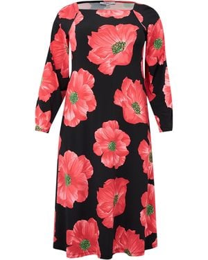 Yoek Kleid - Rot