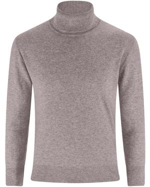 CASH-MERE.CH Kaschmir Pullover - Grau