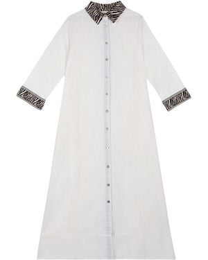 Lola Casademunt Shirt-Kleid - Weiß