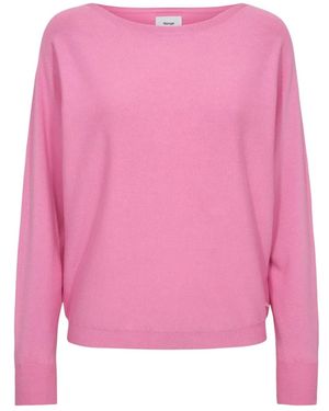 Numph Langarmpullover Nudaya Pullover - Pink