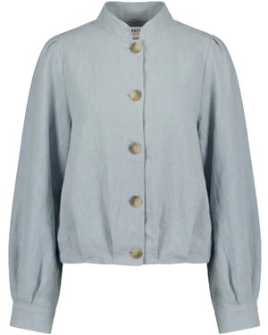 Honnête Atelier Honnte Atelier Übergangsjacke Doris - Blau