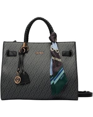 Liu Jo Handtasche Shopping Bag Af6086 E1137 - Schwarz
