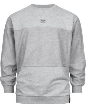 INDICODE Sweatshirt Bridge - Grau