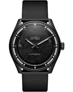 Otsu Analoguhr Calin - Schwarz