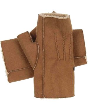 LOEVENICH Handstulpen - Braun