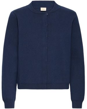 Fransa Strickjacke Frita Car 7 - Blau