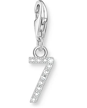 Thomas Sabo Anhänger Zahl 7 - Mettallic