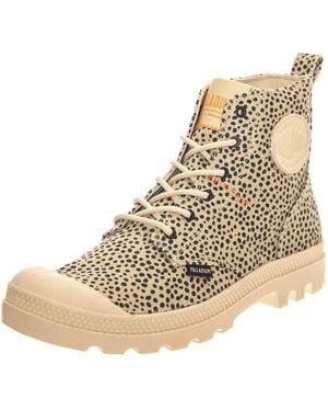 Palladium Stiefel Pampa Hi Safari Sand Print - Natur