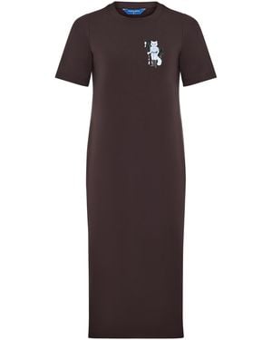 Cat e Lolette Blusenkleid Mini Rider Cat - Braun