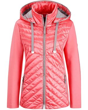 Goldner Jacke - Rot