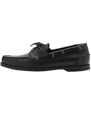 Mango Mokassin Nautic - Schwarz