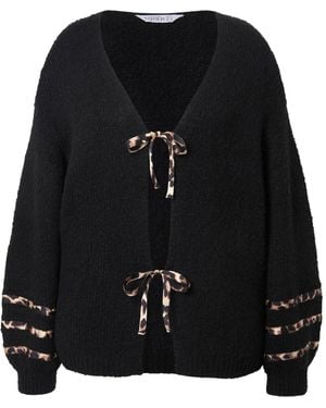 Studio Untold Strickjacke - Schwarz