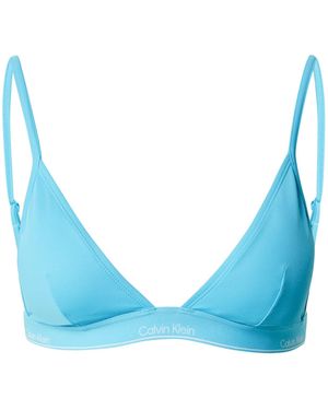 Calvin Klein Bikinitop - Blau