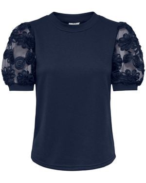 Jdy Sweatshirt Fairview - Blau