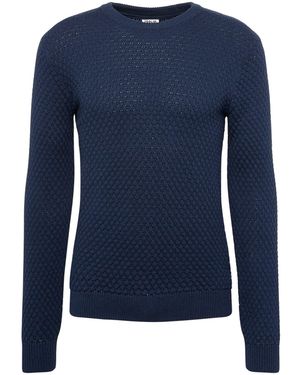 Solid Pullover Clive - Blau