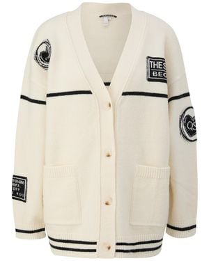QS Strickjacke - Natur