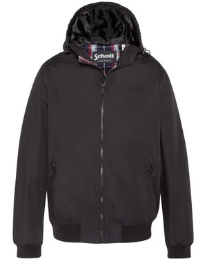 Schott Nyc Übergangsmantel - Schwarz