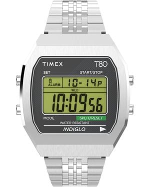 Timex Digitaluhr T80 - Grau