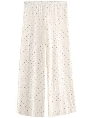 Lindex Pyjamahose - Weiß