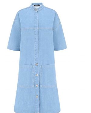 FRESHLIONS Jeanskleid Josy - Blau